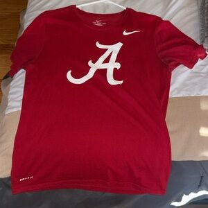Nike Red  alabama Dri-FIT Tee